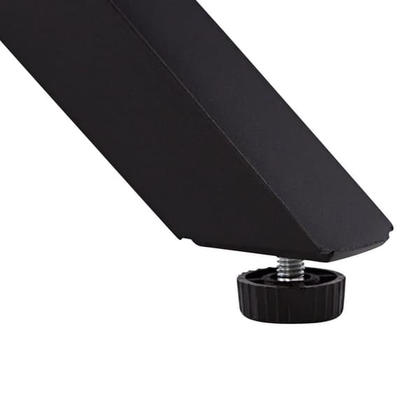 Matsalsbord Set, 200x95x76 cm, Brun/Grå/Svart