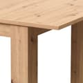 Miniatyrbild 9 av 11: Matsalsbord Set, 160x90 cm, Natur, Beige