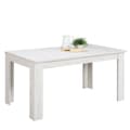 Miniatyrbild 3 av 11: Matsalsbord Set, 160x90 cm, Vit och Antracit