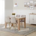 Miniatyrbild 10 av 11: Matsalsbord Set, Sonoma Ek, 120x80 cm, Naturlig