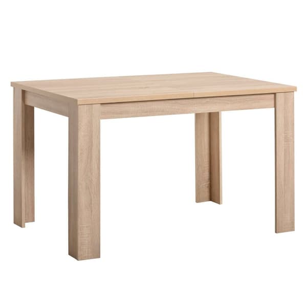 Matsalsbord Set, Sonoma Ek, 120x80 cm, Naturlig