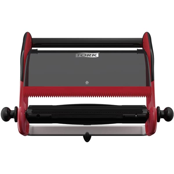 TORK 652108 652108 Tvättlappsdispenser med vägghållare Plast, Stål Svart, Röd 1 st