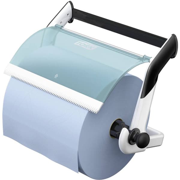 TORK 652100 652100 Tvättlappsdispenser med vägghållare Plast, Stål Turkos, Vit 1 st