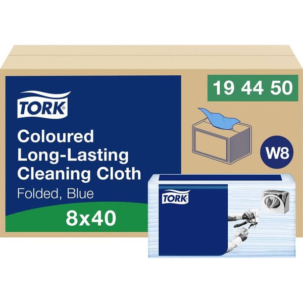 TORK 194450 Rengöringsdukar för förarrum 1 ark