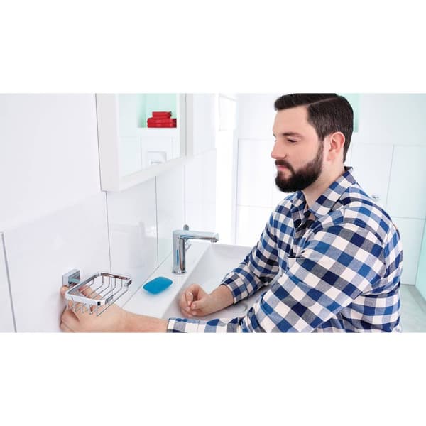 tesa ekkro 40241-00000-00 Tvålkorg Krom (glänsande)