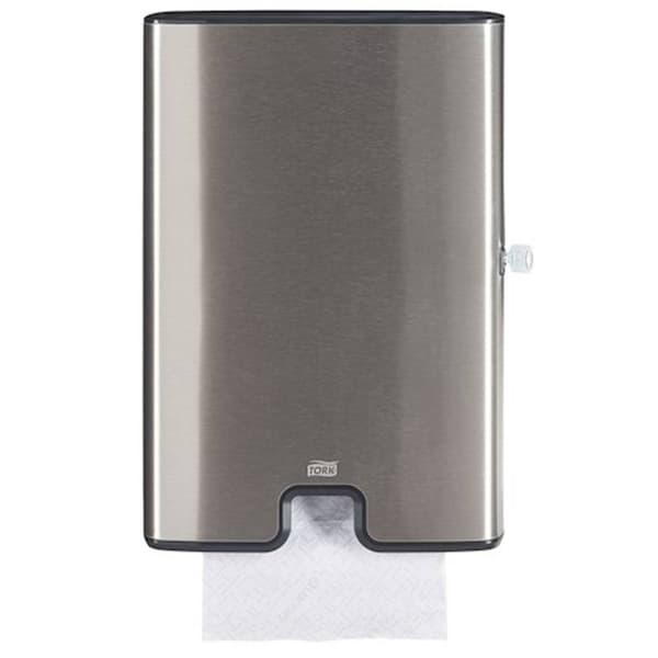 TORK 460004 Xpress® Pappershandduksdispenser Rostfritt stål 1 st