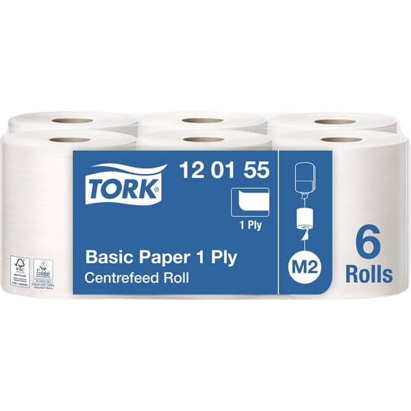 TORK 120155 Rengöringsdukar för förarrum 1 ark