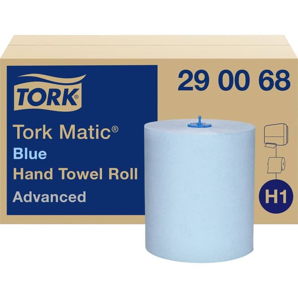 TORK 290068 Pappershanddukar Blå 900 m