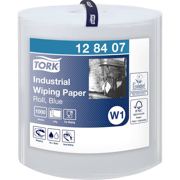 TORK 128407 Rengöringsdukar för förarrum 3 ark