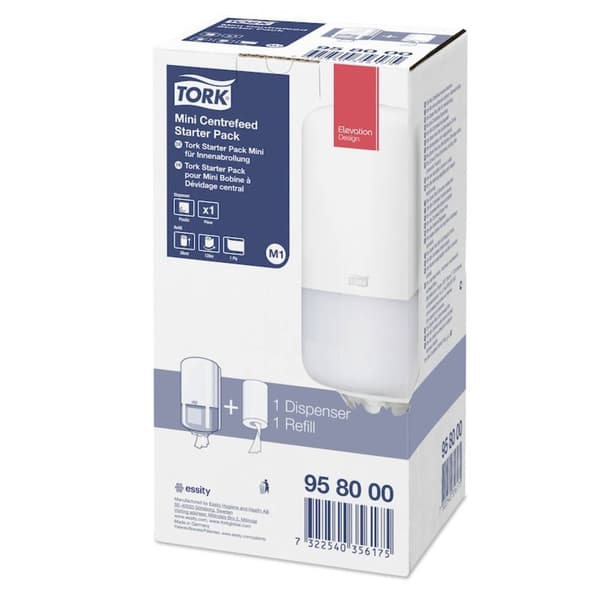 TORK 958000 Elevation Pappershandduksdispenser Plast Vit 1 st