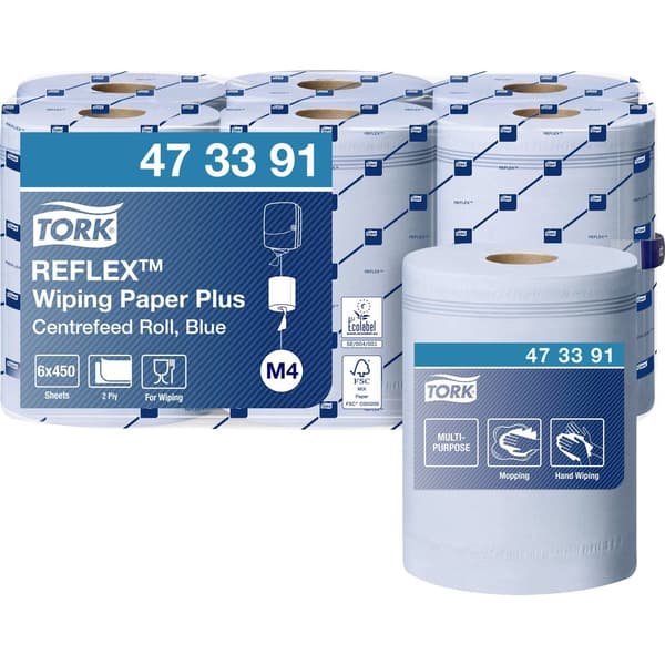 TORK 473391 Rengöringsdukar för förarrum 2 ark