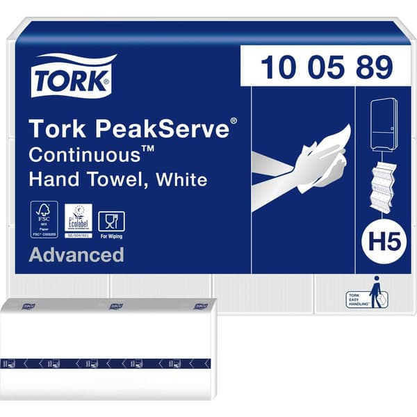 TORK 100589 Pappershanddukar (L x B) 22.5 cm x 20.1 cm 1 set