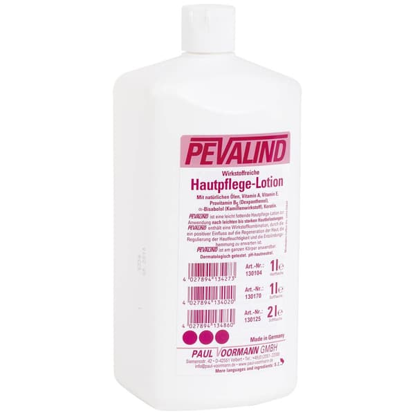 Paul Voormann Pevalind Hand Emulsion 1000 ml Hudkräm 1012155 1000 ml