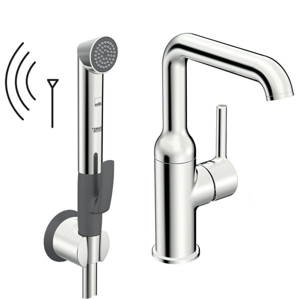 Tvättställsblandare Oras Optima Style 2615FH med Smart Bidetta Handdusch