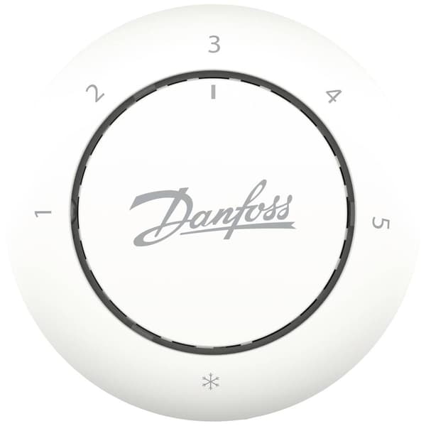 Danfoss Aero RA/V, 34mm Termostat Mekanisk 7 till 28 °C