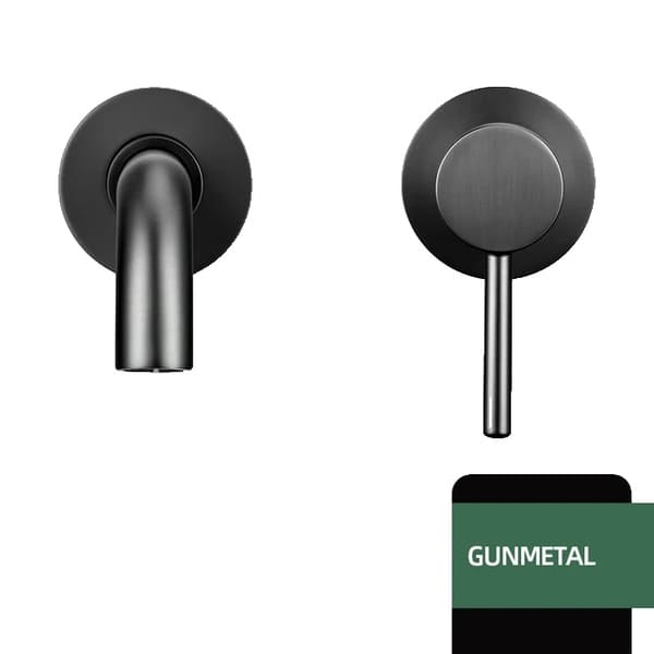 Badeværelsesarmatur, Poleret Rosaguld, Enkelt Håndtag, GM-260mm