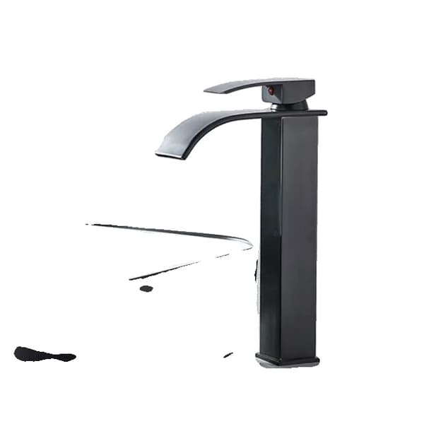 Badevandshane, Enkelt Håndtag Design, Varmt & Koldt Vand Blander, Hvid-H Black-H