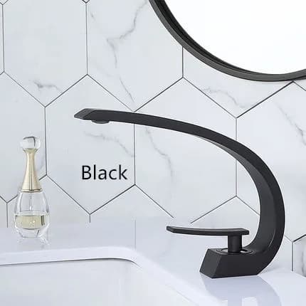 Vandhanehane, Moderne Design, Børstet Guld Finish, rosaguld
