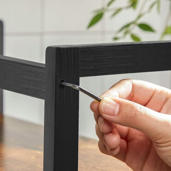 Kylpyhuoneen hylly työtasolle Organizer Puiset maustehyllytölkit