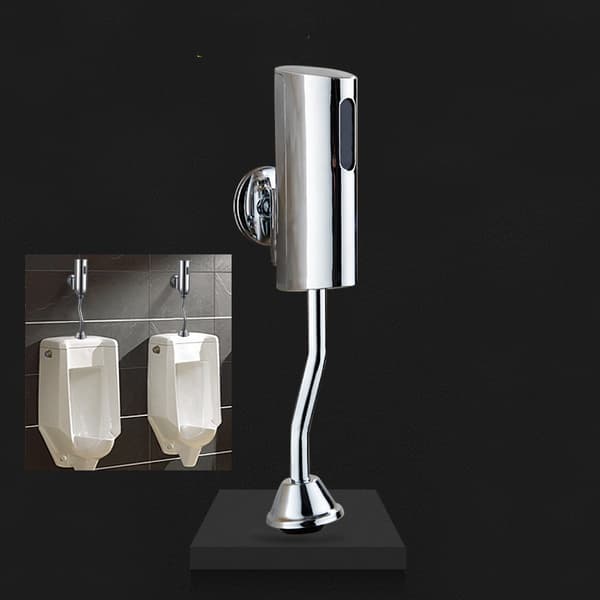 Vandbesparende Urinal Spuleventil, Automatisk Induktion, Justerbart Spulevolumen, Væghængt Design