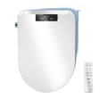 Miniatyrbillede 1 af 2: Smart Bidet Toilet Seat, Elektrisk Bidet Cover, Natlys Funktion,220V-230V, Lang automatisk åbning