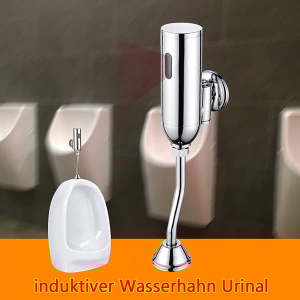 Automatisk sensor urinal spolvärde, vattensparande funktion, beröringsfri drift, justerbart sensorsavstånd.