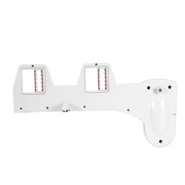 Toilet Bidet, Justerbart Vandtryk, To Huller til Nem Installation,HVID