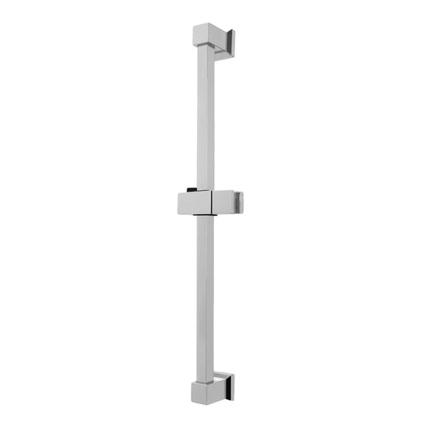 Ruostumattomasta teräksestä valmistettu suihkuputki, säädettävä 62 cm pituus, 180° kääntyvä suihkupään pidike,VALKOINEN
