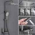 Miniatyrbillede 2 af 2: Badeværelse Brusehoved, Regnsystem, LCD Digital Armatur, Ingen digital