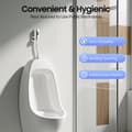 Miniatyrbillede 2 af 4: Automatisk Urinal Flush Ventil, Justerbar Registreringsafstand, Hygiejnisk Berøringsfri Betjening
