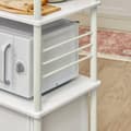 Miniatyrbillede 5 af 9: SoBuy Køkkenvogn med skab, hvid FRG12-W