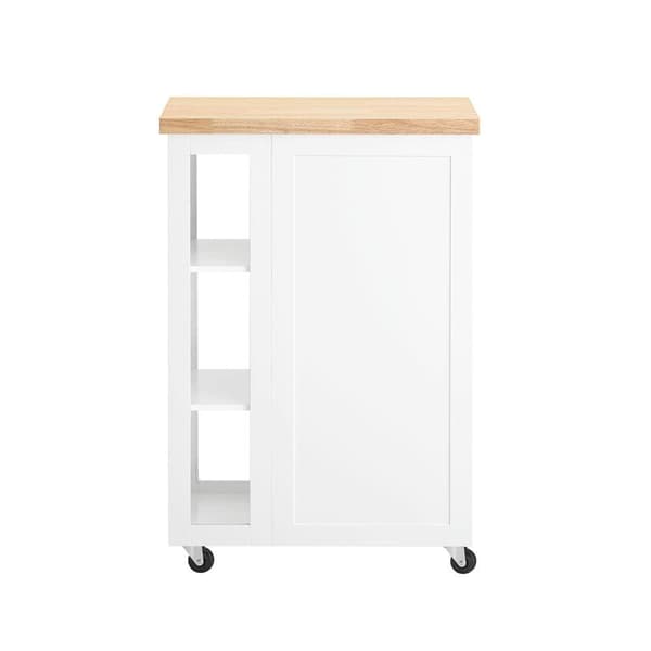 Keittiösaari, FKW75-WN, 40x90x60 cm, Valkoinen