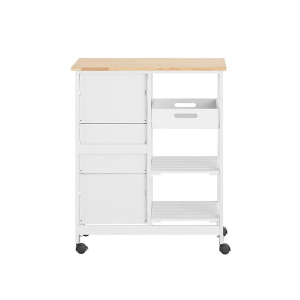 Rullvagn, FKW79-W, 68x38x85 cm, Vit