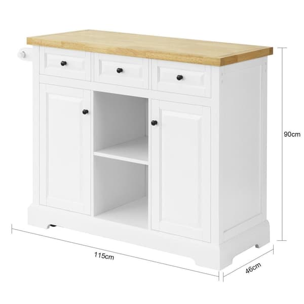 Köksö, FKW101-WN, 115x44x90 cm, Brun