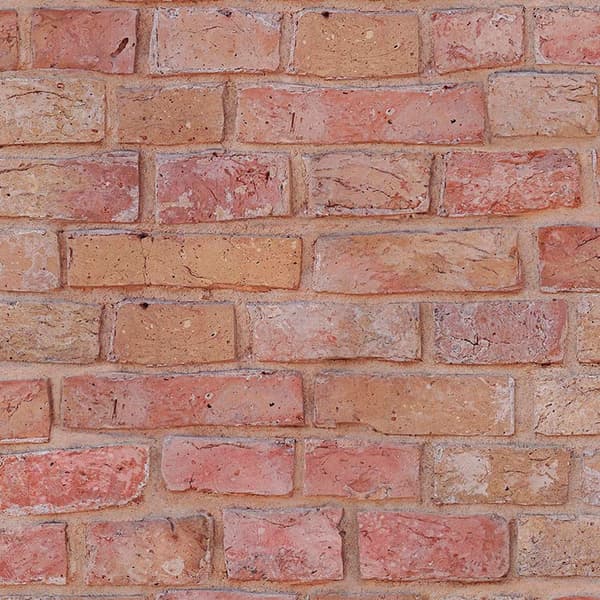 Ich Tapetrulle Brick 0.53x10 M Orange