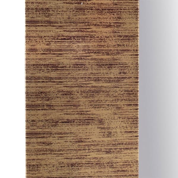 Bigbuy Home Væg Spejl Dmf 98x2.8x178 Cm Gylden