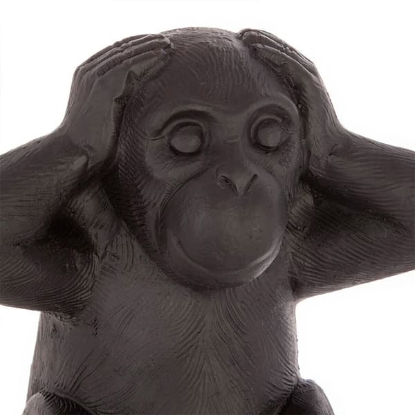 Atmosphera Statue Monkey 3 Enheder Sort