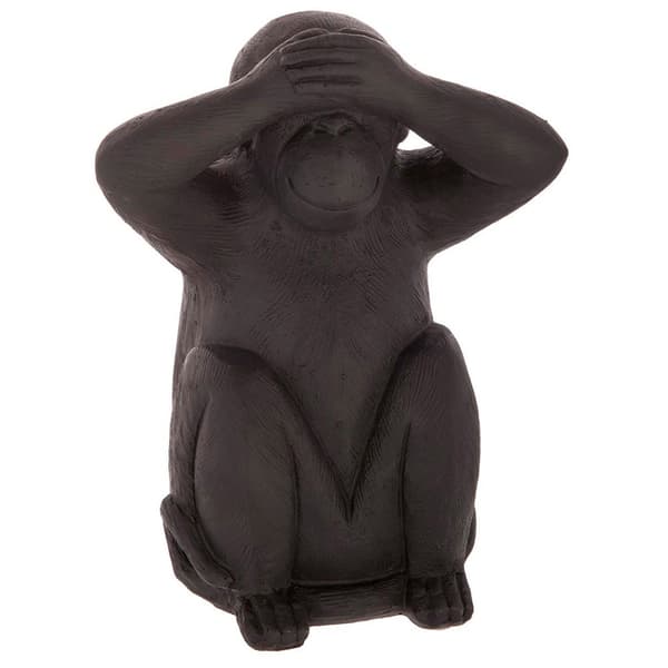 Atmosphera Statue Monkey 3 Enheder Sort