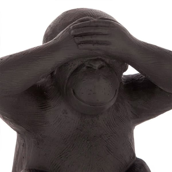 Atmosphera Statue Monkey 3 Enheder Sort