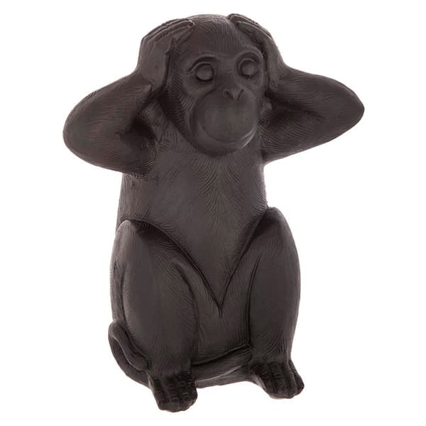 Atmosphera Statue Monkey 3 Enheder Sort