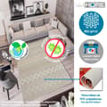 Miniatyrbild 3 av 5: Wellhome Matta Wh1014-5 100x200 Cm Grå