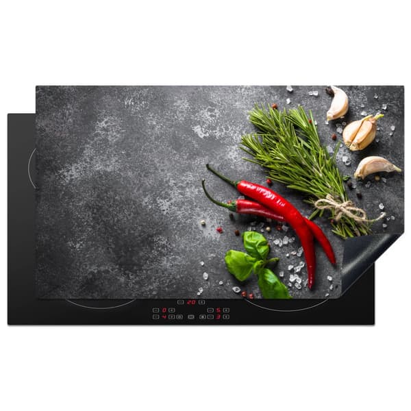 KitchenYeah Induktionsskydd - Skyddsmatta Spishäll - Induktionshäll Täckmatta - Dekoration Kökstillbehör