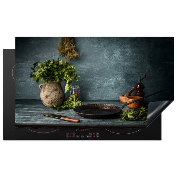 KitchenYeah Induktionsskydd - Skyddsmatta Spishäll - Induktionshäll Täckmatta - Dekoration Kökstillbehör