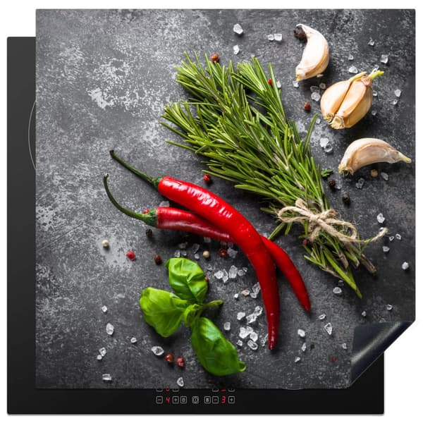 KitchenYeah Induktionsskydd - Skyddsmatta Spishäll - Induktionshäll Täckmatta - Dekoration Kökstillbehör
