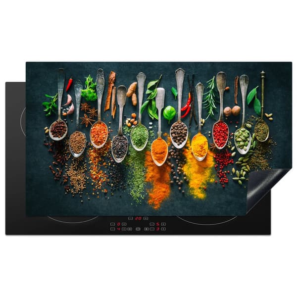 KitchenYeah Induktionsskydd - Skyddsmatta Spishäll - Induktionshäll Täckmatta - Dekoration Kökstillbehör