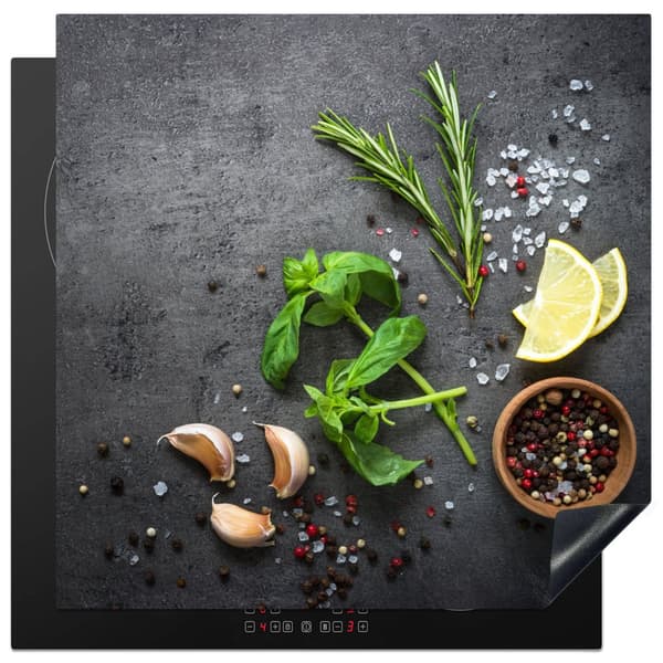 KitchenYeah Induktionsskydd - Skyddsmatta Spishäll - Induktionshäll Täckmatta - Dekoration Kökstillbehör