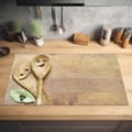 Miniatyrbild 3 av 4: KitchenYeah Induktionsskydd - Skyddsmatta Spishäll - Induktionshäll Täckmatta - Dekoration Kökstillbehör
