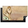 Miniatyrbild 1 av 4: KitchenYeah Induktionsskydd - Skyddsmatta Spishäll - Induktionshäll Täckmatta - Dekoration Kökstillbehör