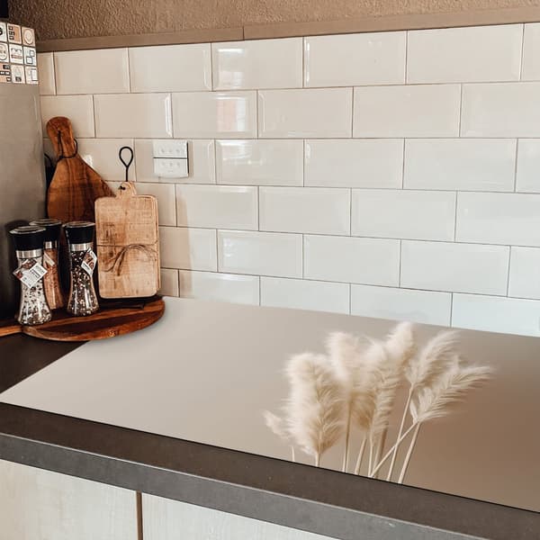 KitchenYeah Induktionsskydd - Skyddsmatta Spishäll - Induktionshäll Täckmatta - Dekoration Kökstillbehör