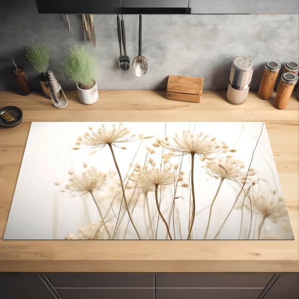 KitchenYeah Induktionsskydd - Skyddsmatta Spishäll - Induktionshäll Täckmatta - Dekoration Kökstillbehör